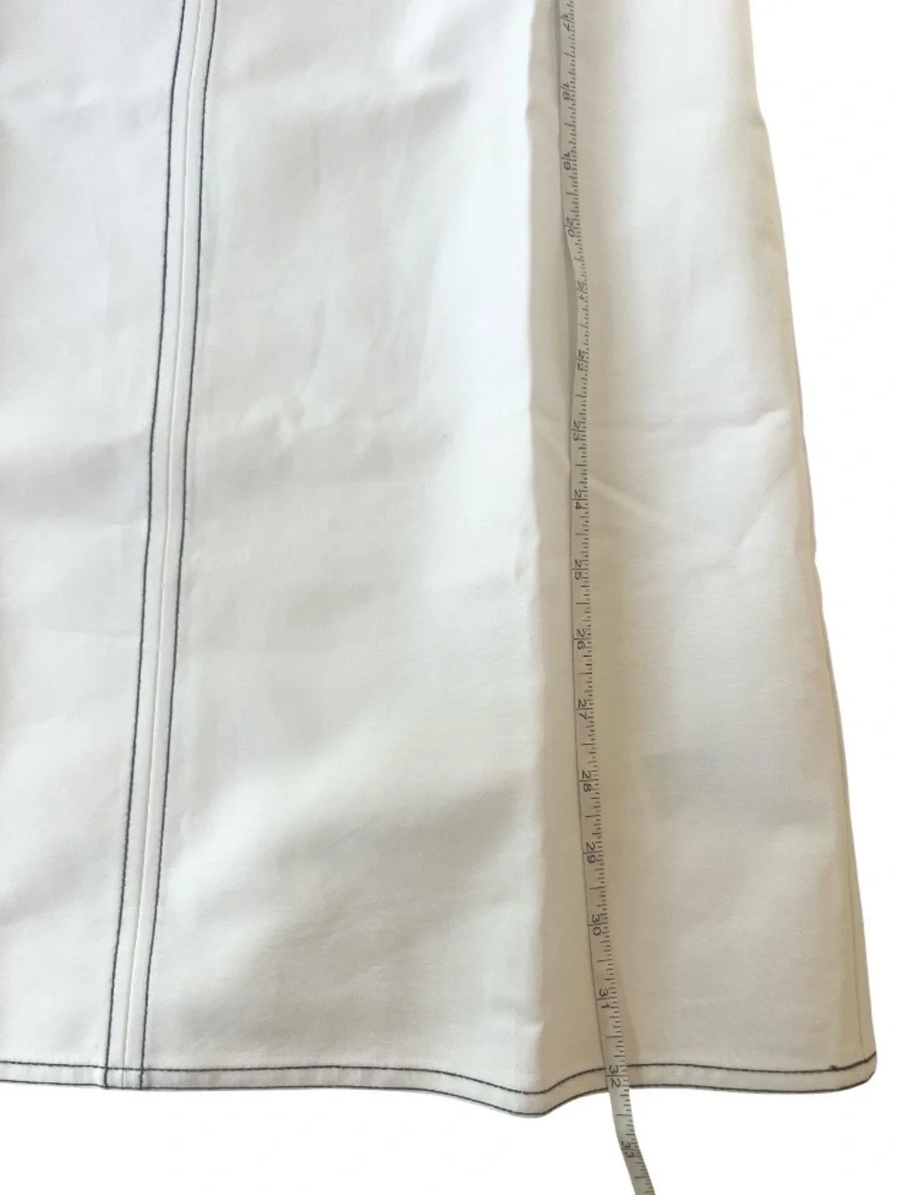 NWT J Crew Contrast-stitch Billie dress in double cotton poplin